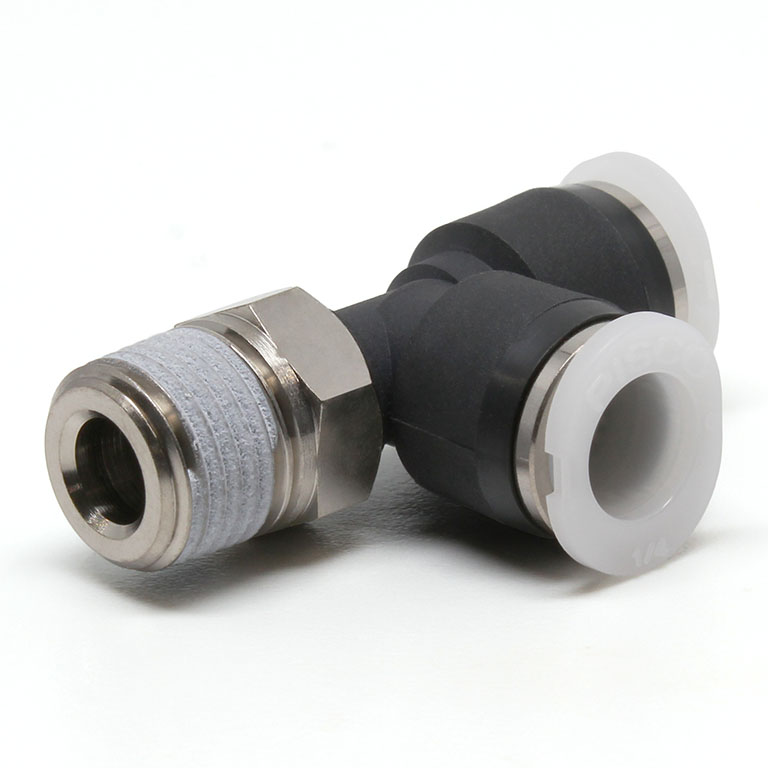 Đầu Nối Nhanh Khí Nén Dạng Chữ T Ren Ngoài Pisco PD1/4-01M