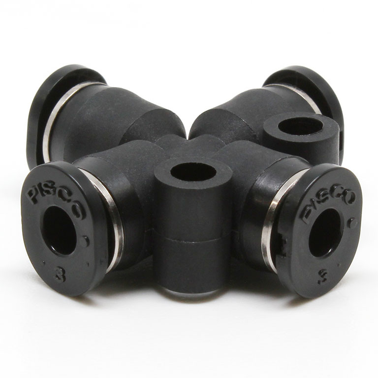 Đầu Nối Nhanh Khí Nén Ngã 4 Pisco PZA3MW