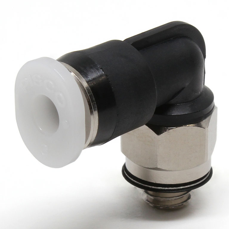 Đầu Nối Nhanh Khí Nén Dạng Cong 90° Ren Ngoài Pisco PL1/8-M5MW
