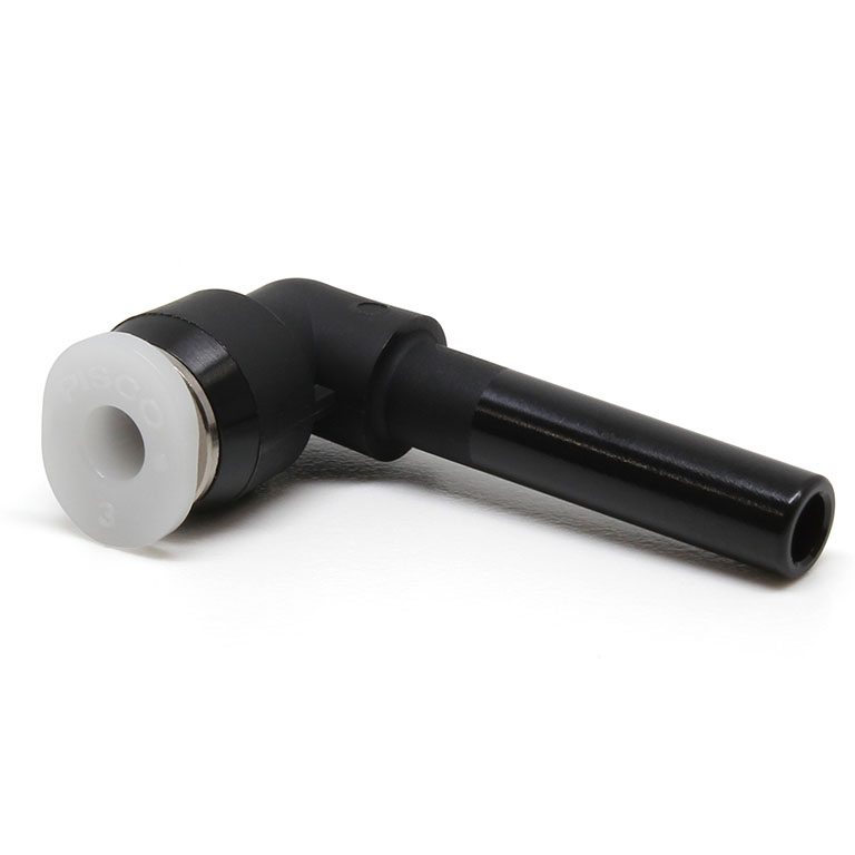 Đầu Nối Nhanh Khí Nén Giữa Ống Khí Và Fitting Dạng Nối Giảm Cong 90° Pisco PLGJ3/16-1/8M