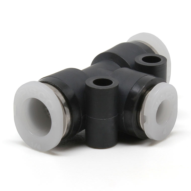 Đầu Nối Nhanh Khí Nén Chữ T Dạng Nối Giảm Pisco PEG1/4-5/32M