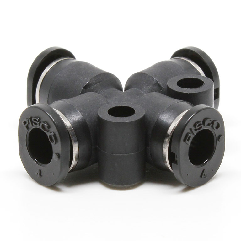 Đầu Nối Nhanh Khí Nén Ngã 4 Pisco PZA4MW