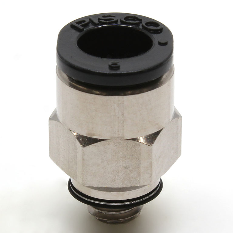 Đầu Nối Nhanh Khí Nén Dạng Thẳng Thân Lục Giác Ren Ngoài Pisco PC6-U10MU