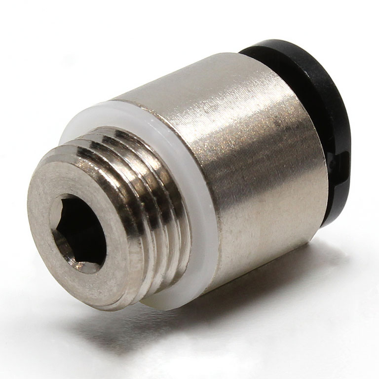 Đầu Nối Nhanh Khí Nén Dạng Thẳng Pisco PCC4-M8MW