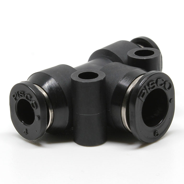 Đầu Nối Nhanh Khí Nén Chữ T Dạng Nối Giảm Pisco PEG4-6MW-C