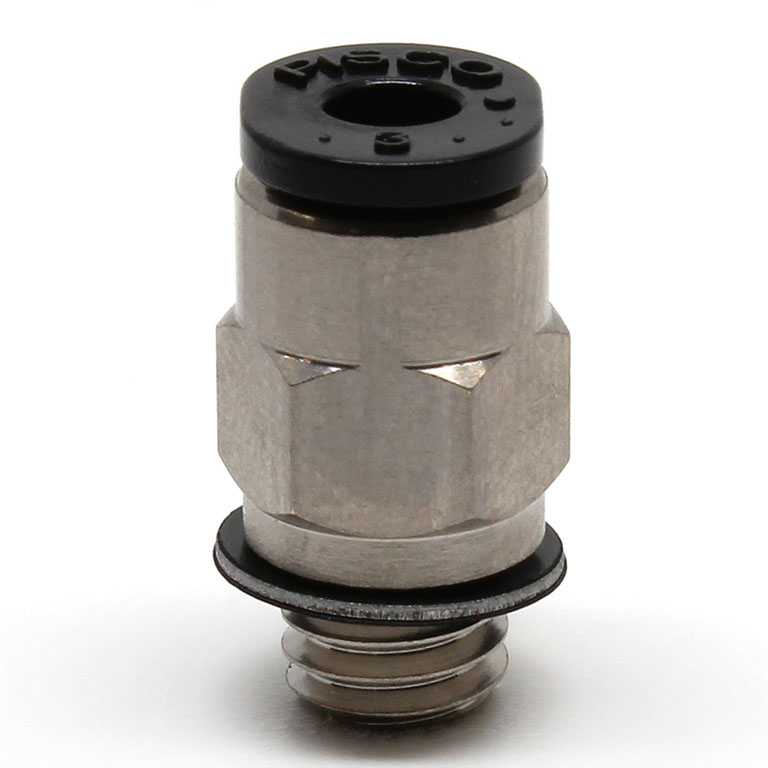 Đầu Nối Nhanh Khí Nén Dạng Thẳng Thân Lục Giác Ren Ngoài Pisco PC3-M6M-C