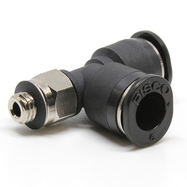 Đầu Nối Nhanh Khí Nén Dạng Chữ T Ren Ngoài Pisco PD6-M5MW