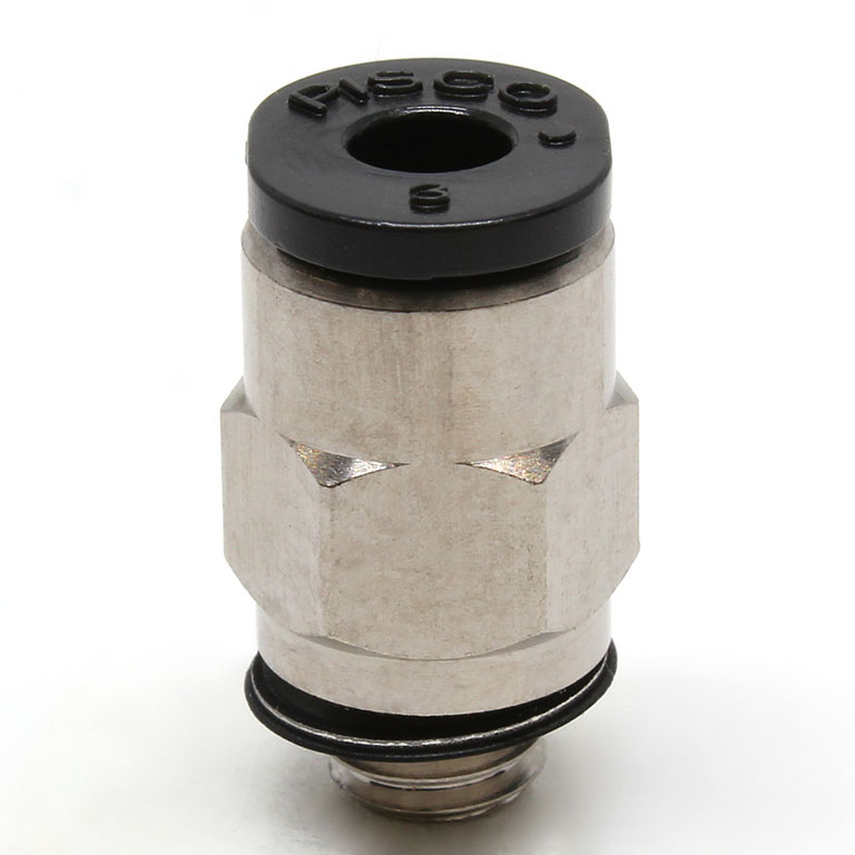 Đầu Nối Nhanh Khí Nén Dạng Thẳng Thân Lục Giác Ren Ngoài Pisco PC3-M5M-C