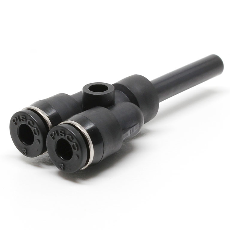 Đầu Nối Nhanh Khí Nén Giữa Ống Khí Và Fitting Dạng Nối Giảm Chữ Y Pisco PWJ4-3M