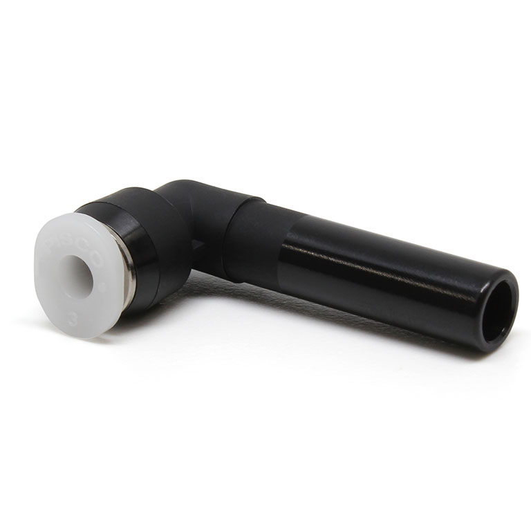 Đầu Nối Nhanh Khí Nén Giữa Ống Khí Và Fitting Dạng Nối Giảm Cong 90° Pisco PLGJ1/8-5/32M