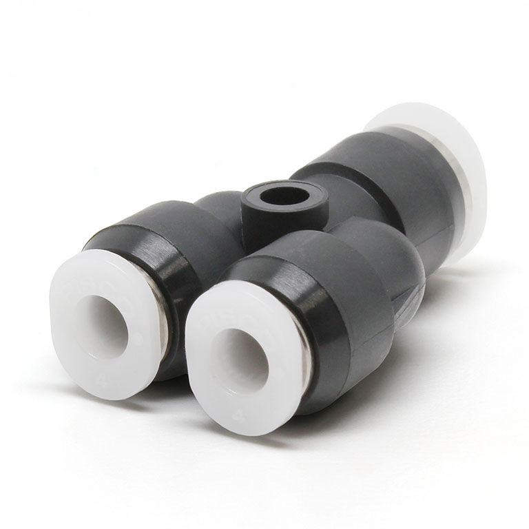 Đầu Nối Nhanh Khí Nén Chữ Y Dạng Nối Giảm Pisco PW1/4-5/32M
