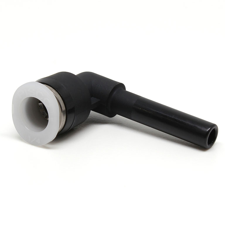 Đầu Nối Nhanh Khí Nén Giữa Ống Khí Và Fitting Dạng Nối Giảm Cong 90° Pisco PLGJ5/32-1/4M