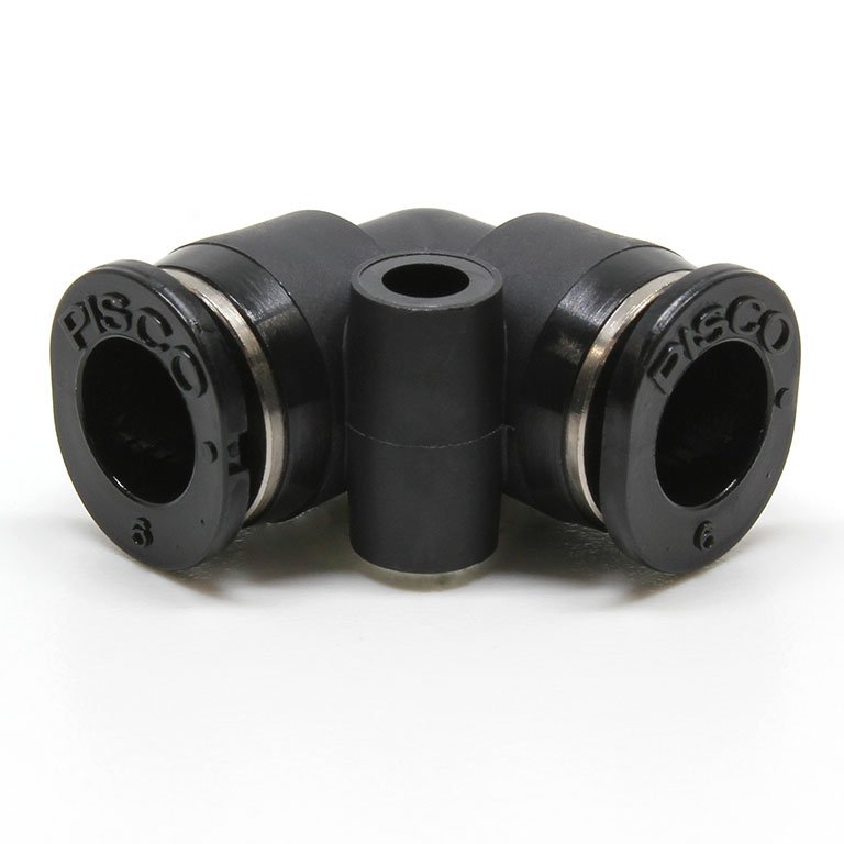 Đầu Nối Nhanh Khí Nén Cong 90° Pisco PV6M