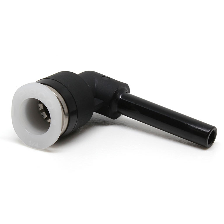 Đầu Nối Nhanh Khí Nén Giữa Ống Khí Và Fitting Dạng Nối Giảm Cong 90° Pisco PLGJ3/16-1/4M