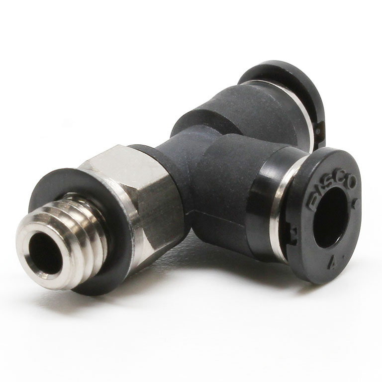 Đầu Nối Nhanh Khí Nén Dạng Chữ T Ren Ngoài Pisco PD4-M6M-C