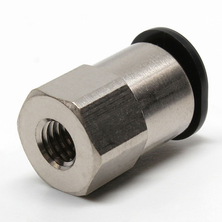 Đầu Nối Nhanh Khí Nén Dạng Thẳng Ren Trong Pisco PCF6-M5M-C