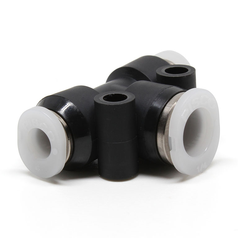 Đầu Nối Nhanh Khí Nén Chữ T Dạng Nối Giảm Pisco PEG5/32-1/4M