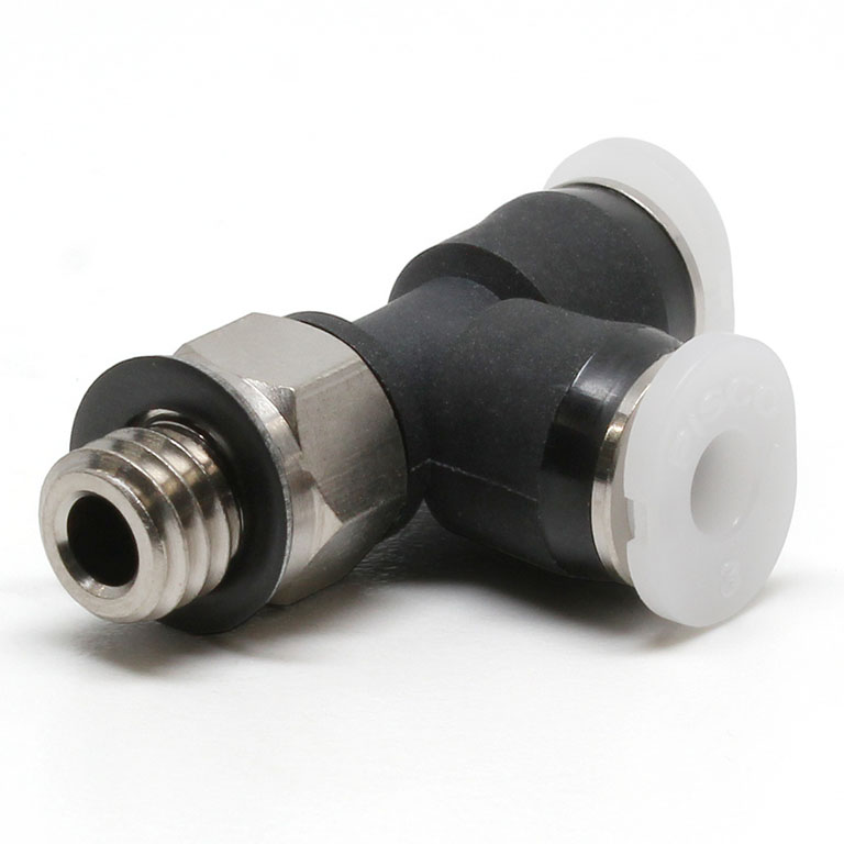 Đầu Nối Nhanh Khí Nén Dạng Chữ T Ren Ngoài Pisco PD1/8-M6M