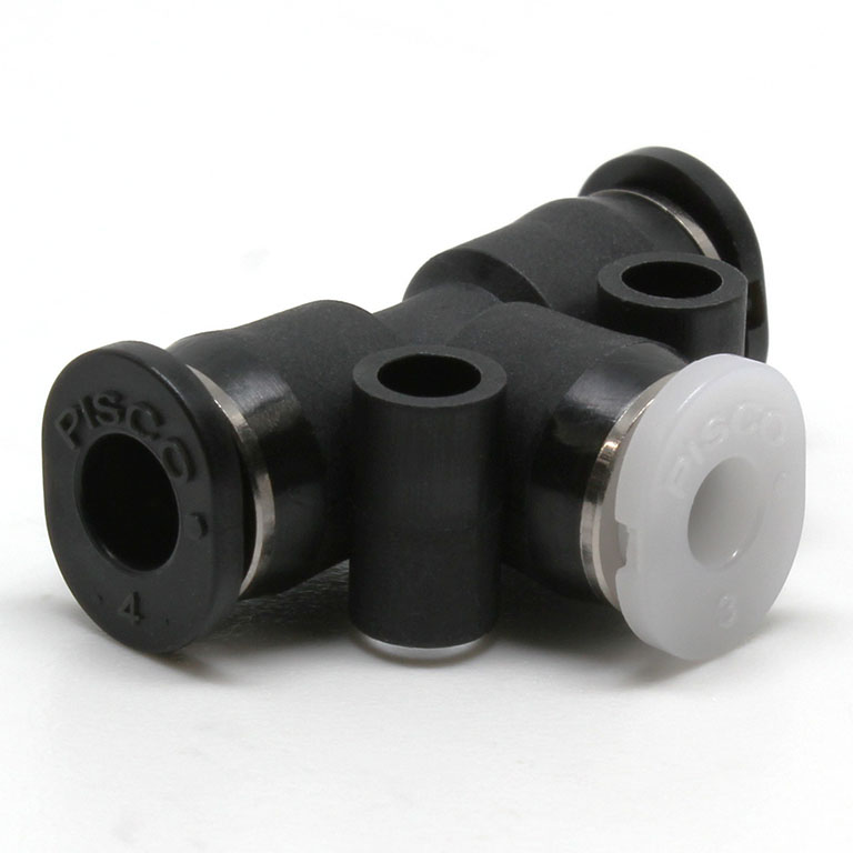 Đầu Nối Nhanh Khí Nén Chữ T Dạng Nối Giảm Pisco PEG4-1/8MW