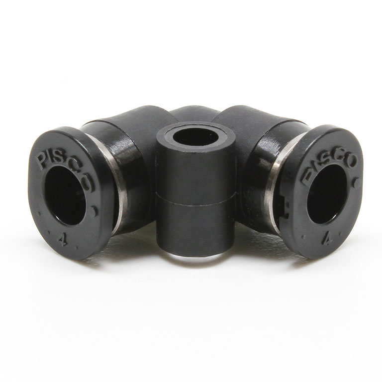 Đầu Nối Nhanh Khí Nén Cong 90° Pisco PV4M-C