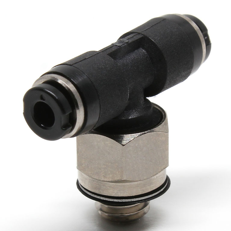 Đầu Nối Nhanh Khí Nén Dạng Chữ T Ren Ngoài Pisco PB2-M5M