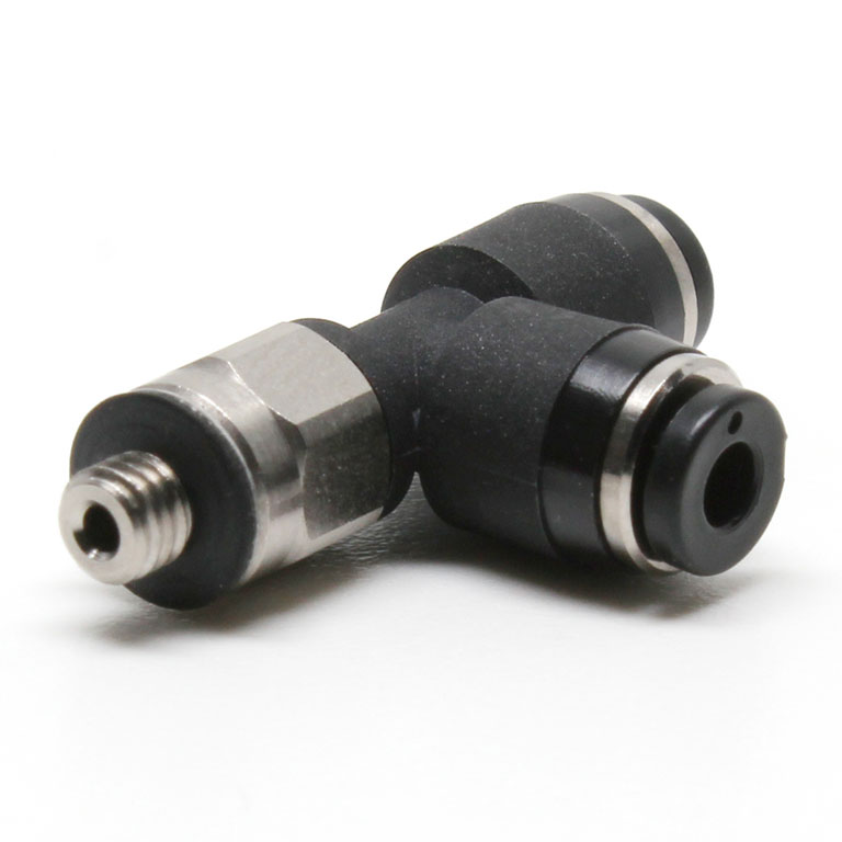 Đầu Nối Nhanh Khí Nén Dạng Chữ T Ren Ngoài Pisco PD180-M3M-C