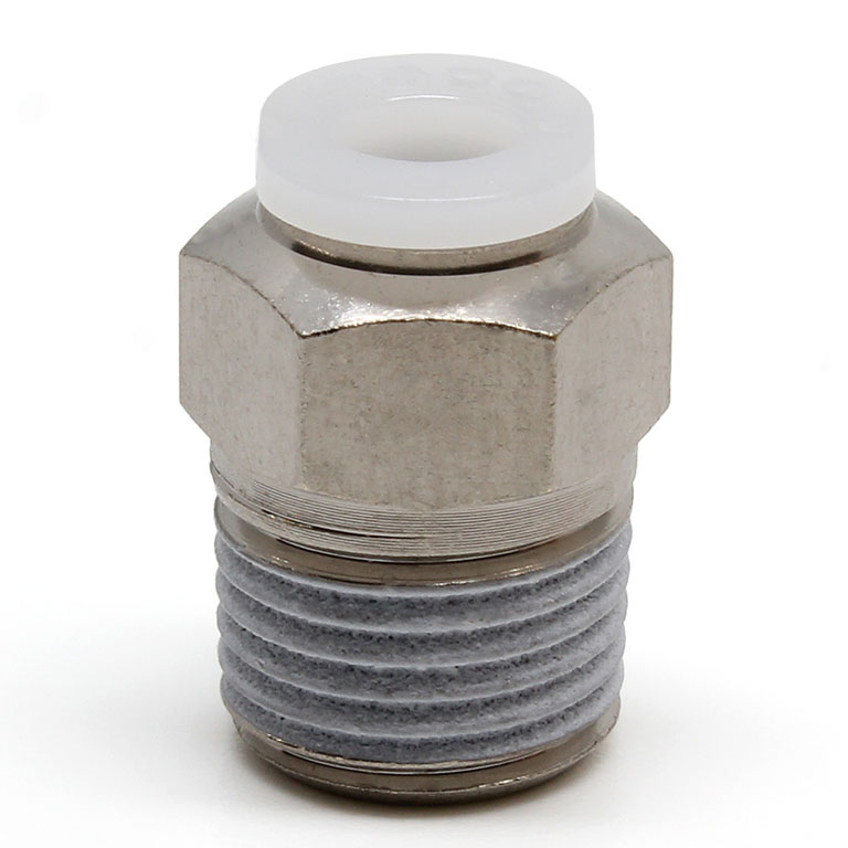 Đầu Nối Nhanh Khí Nén Dạng Thẳng Thân Lục Giác Ren Ngoài Pisco PC5/32-N1MU