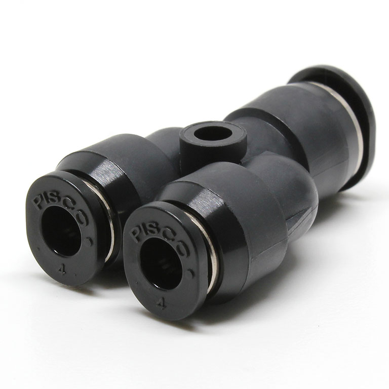 Đầu Nối Nhanh Khí Nén Chữ Y Dạng Nối Giảm Pisco PW6-4M-C