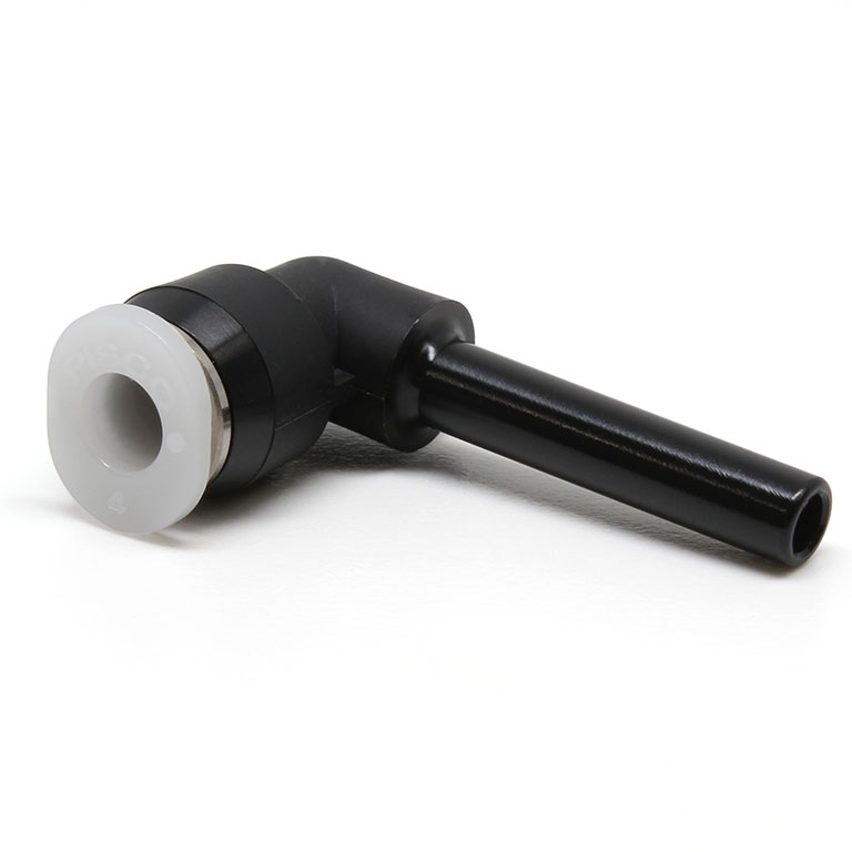 Đầu Nối Nhanh Khí Nén Giữa Ống Khí Và Fitting Dạng Cong 90° Pisco PLJ5/32M