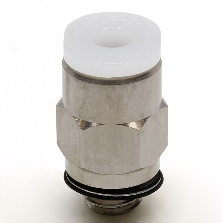 Đầu Nối Nhanh Khí Nén Dạng Thẳng Thân Lục Giác Ren Ngoài Pisco PC1/8-U10MU