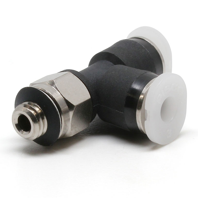 Đầu Nối Nhanh Khí Nén Dạng Chữ T Ren Ngoài Pisco PD1/8-M5M