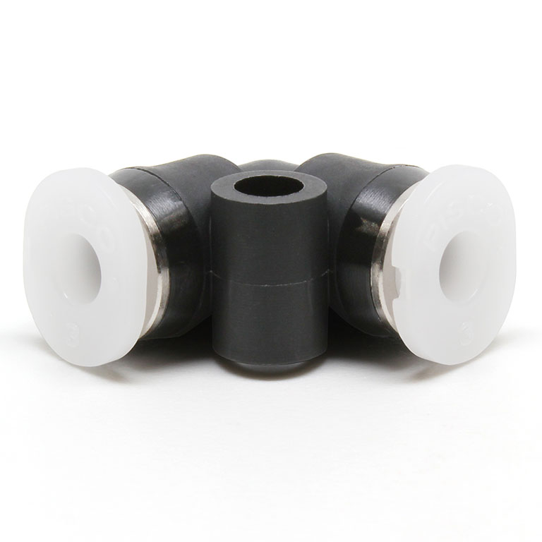 Đầu Nối Nhanh Khí Nén Cong 90° Pisco PV1/8MW