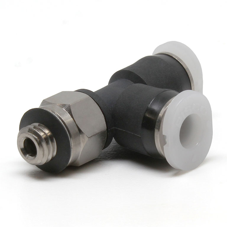 Đầu Nối Nhanh Khí Nén Dạng Chữ T Ren Ngoài Pisco PD5/32-U10MU