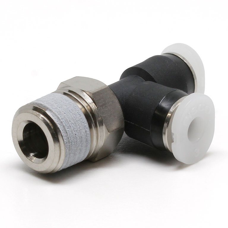 Đầu Nối Nhanh Khí Nén Dạng Chữ T Ren Ngoài Pisco PD1/8-01M