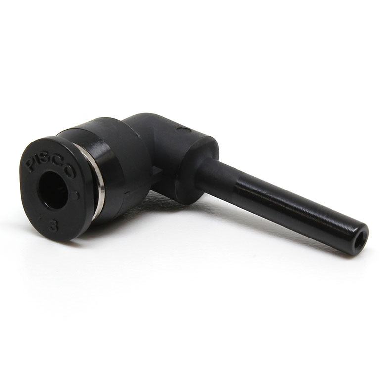 Đầu Nối Nhanh Khí Nén Giữa Ống Khí Và Fitting Dạng Nối Giảm Cong 90° Pisco PLGJ1/8-3M