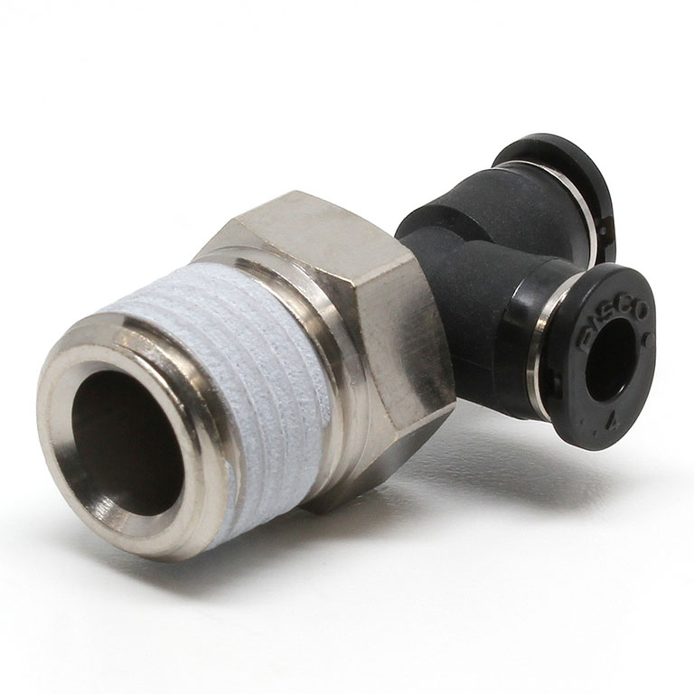 Đầu Nối Nhanh Khí Nén Dạng Chữ T Ren Ngoài Pisco PD4-02M