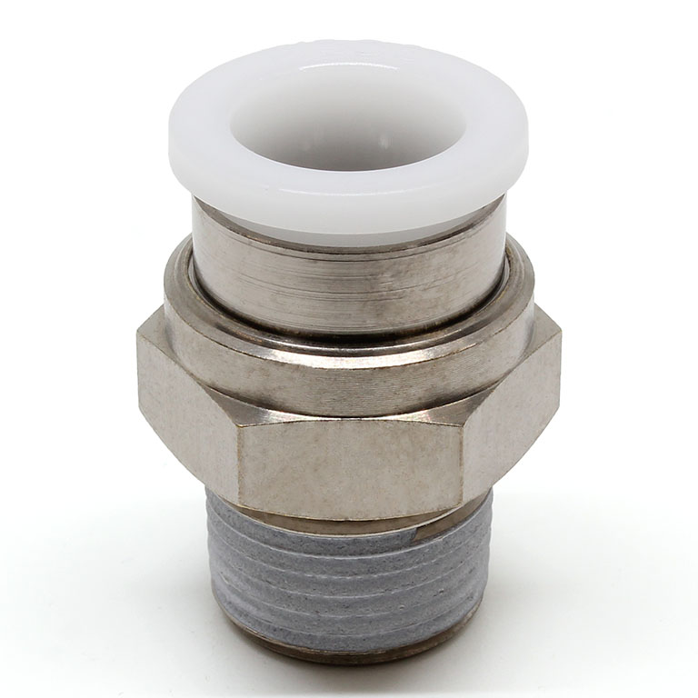 Alternative view of Đầu Nối Nhanh Khí Nén Dạng Thẳng Thân Lục Giác Ren Ngoài Pisco PC1/2-03-C