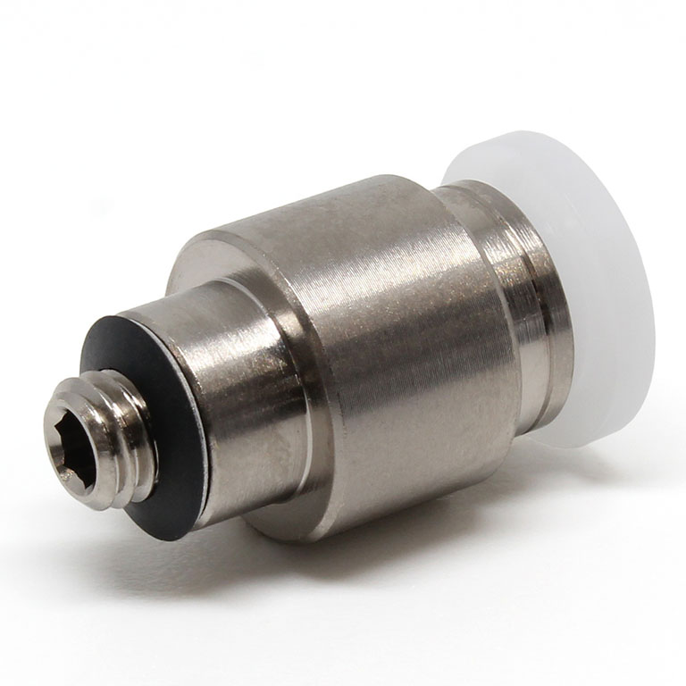 Alternative view of Đầu Nối Nhanh Khí Nén Dạng Thẳng Ren Ngoài Pisco POC1/4-M5-UC