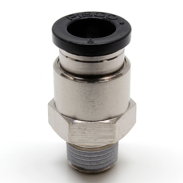 Alternative view of Đầu Nối Nhanh Khí Nén Dạng Thẳng Thân Lục Giác Ren Ngoài Pisco PC8-01W-C