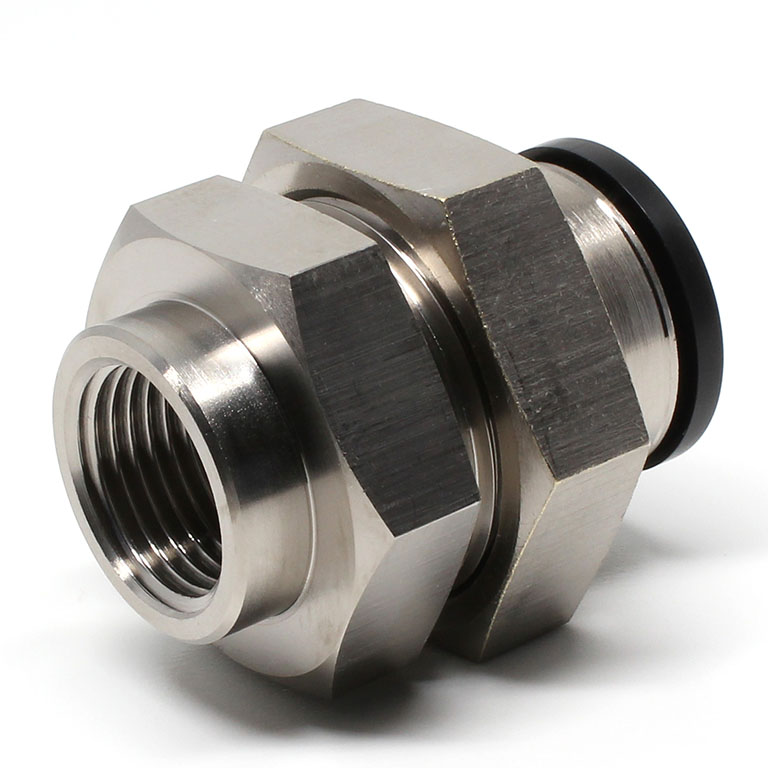 Alternative view of Đầu Nối Nhanh Khí Nén Dạng Thẳng Ren Trong Ngoài Pisco PMF16-03-C