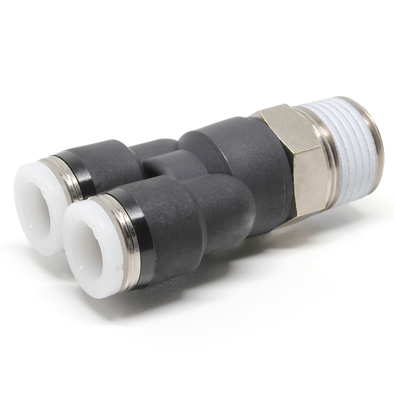 Đầu Nối Nhanh Khí Nén Dạng Chữ Y Ren Ngoài Pisco PX5/16-N3U