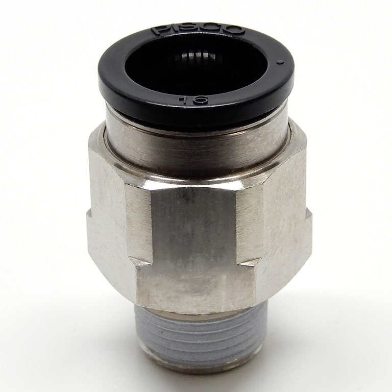 Alternative view of Đầu Nối Nhanh Khí Nén Dạng Thẳng Thân Lục Giác Ren Ngoài Pisco PC16-N3UW