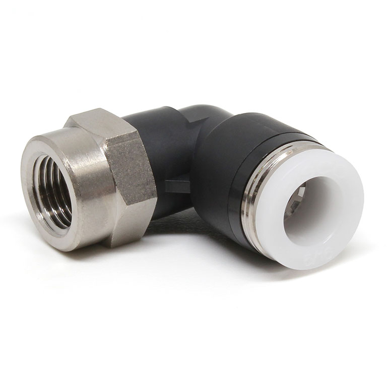 Alternative view of Đầu Nối Nhanh Khí Nén Dạng Cong 90° Ren Trong Pisco PLF5/16-N1U