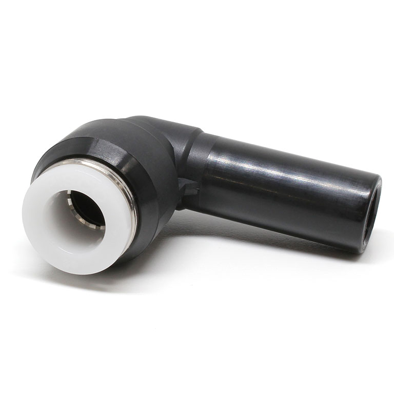 Đầu Nối Nhanh Khí Nén Giữa Ống Khí Và Fitting Dạng Nối Giảm Cong 90° Pisco PLGJ1/2-3/8