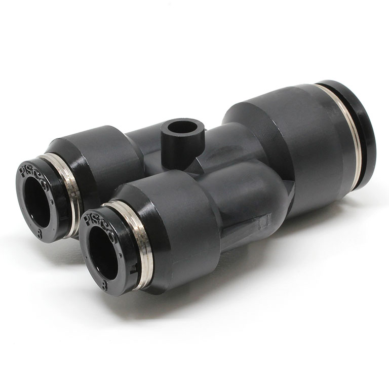 Đầu Nối Nhanh Khí Nén Chữ Y Dạng Nối Giảm Pisco PW12-8W-C
