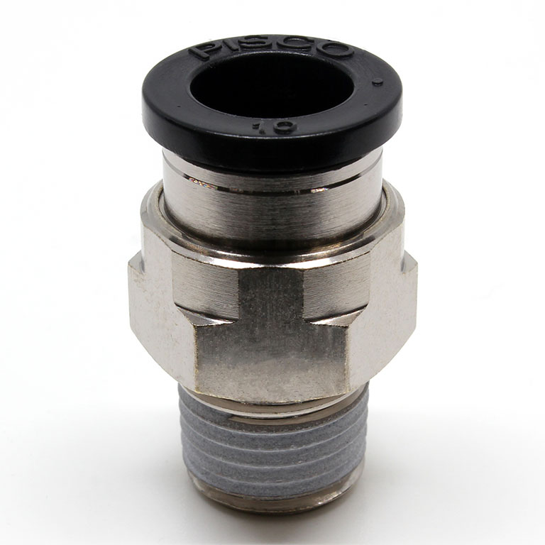 Alternative view of Đầu Nối Nhanh Khí Nén Dạng Thẳng Thân Lục Giác Ren Ngoài Pisco PC10-N2U
