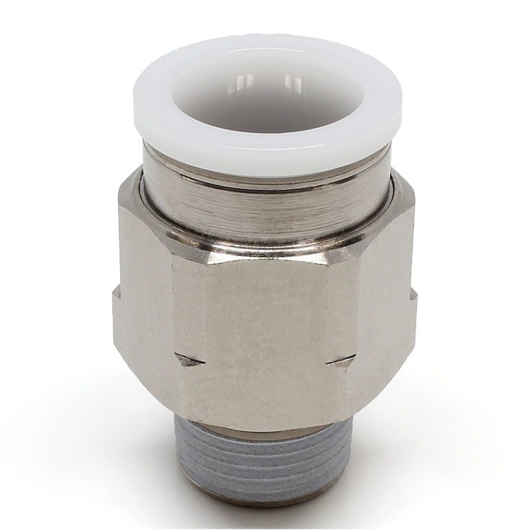 Alternative view of Đầu Nối Nhanh Khí Nén Dạng Thẳng Thân Lục Giác Ren Ngoài Pisco PC5/8-N3U