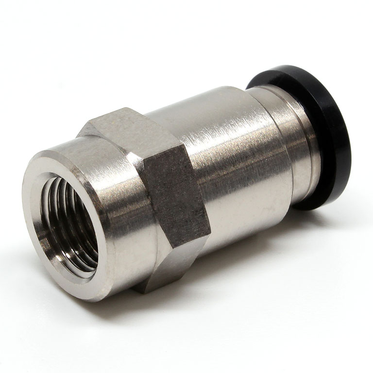 Alternative view of Đầu Nối Nhanh Khí Nén Dạng Thẳng Ren Trong Pisco PCF8-N1U