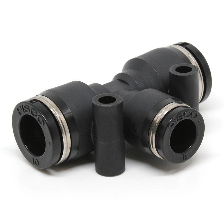 Đầu Nối Nhanh Khí Nén Chữ T Dạng Nối Giảm Pisco PEG10-8-UC