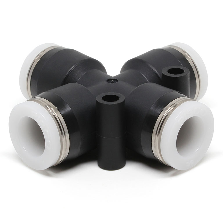 Đầu Nối Nhanh Khí Nén Ngã 4 Pisco PZA3/8-C